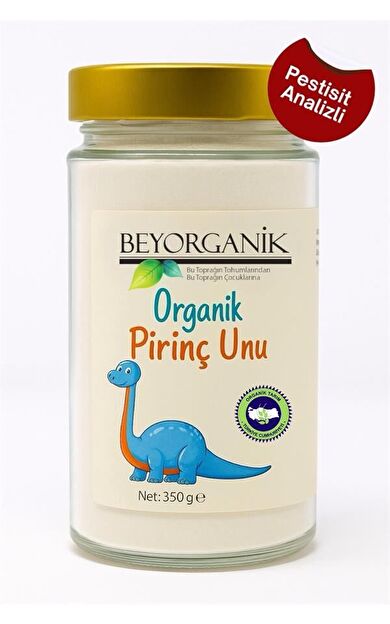 Organik Pirinç Unu 350gr (cam)