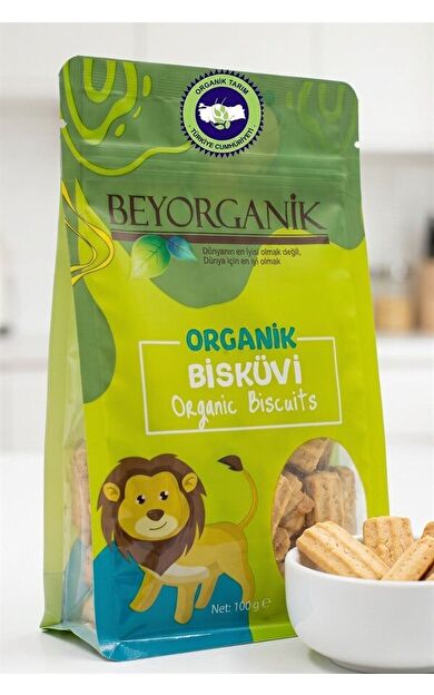 Organik Bisküvi 100gr +6ay (pestisit Analizli)