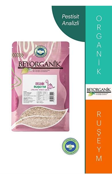 Organik Buğday Ruşeymi 250gr +8ay  (pestisit Ve Aflatoksin Analizli)