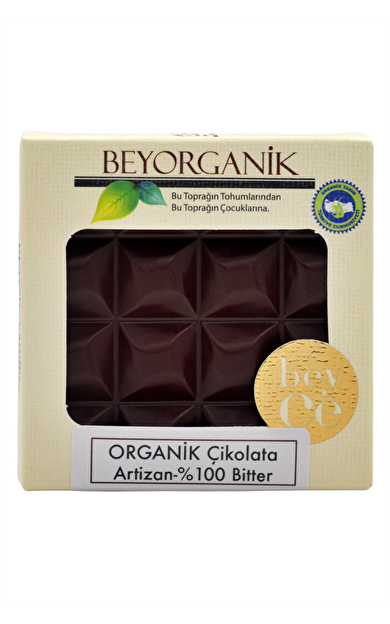 Organik Artizan   Çikolata %100 Bitter 40gr