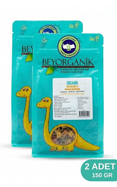Organik Çocuk Makarna Sebzeli %35 Sebzeli 350gr (pestisit Ve Aflatoksin Analizli