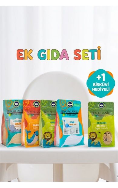 Organik Ek Gıda Seti 4'lü