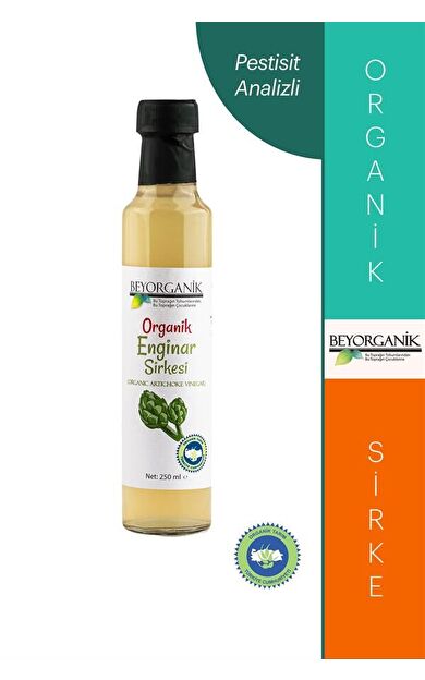 Organik Enginar Sirkesi 250ml (pestisit Analizli)
