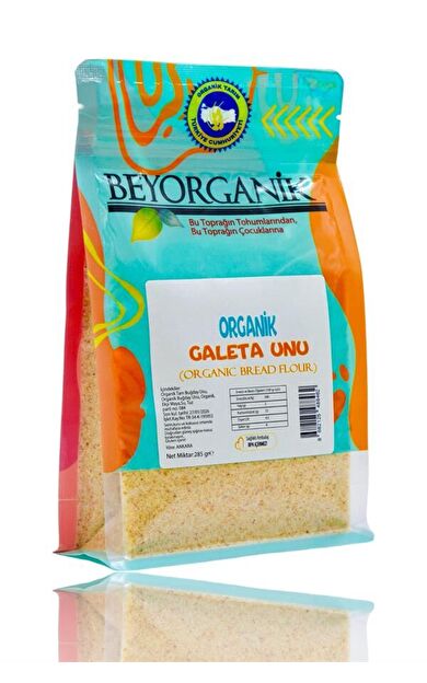 Organik Galeta Unu 285gr    (pestisit Ve Aflatoksin Analizli)