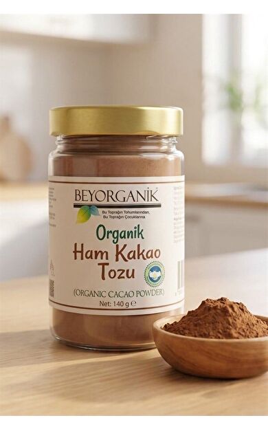 Organik Ham Kakao Tozu 140 Gr