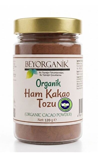 Organik Ham Kakao Tozu 140 Gr