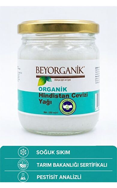 Organik Hindistan Cevizi Yağı 150 Ml