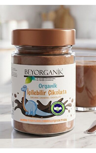 Organik İçilebilir Çikolata 170 Gr (hurma Tozu İlaveli )