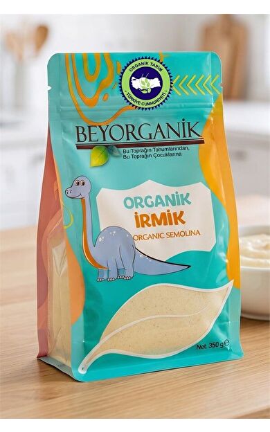 Organik İrmik 350gr (pestisit Ve Aflatoksin Analizli)