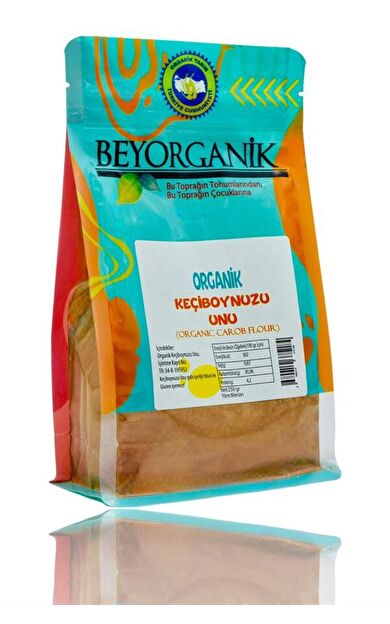 Organik Keçiboynuzu Unu 250gr   (pestisit Ve Aflatoksin Analizli)
