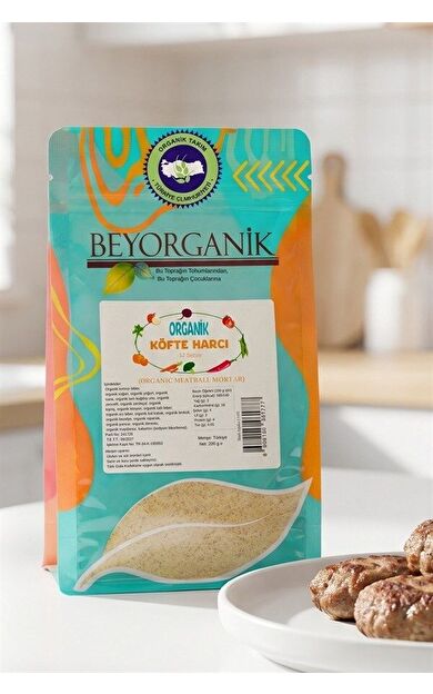 Organik Köfte Harcı Sebzeli 200gr   (pestisit Ve Aflatoksin Analizli)