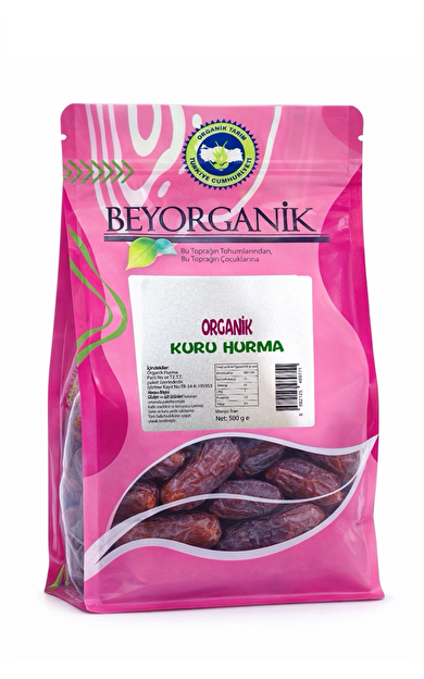 Organik Kuru Hurma 500gr