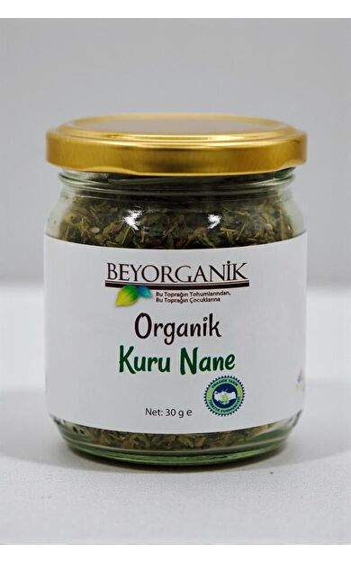 Organik Kuru Nane 30gr