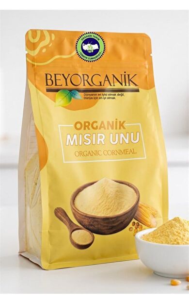Organik Mısır Unu 500gr   (pestisit Ve Aflatoksin Analizli)