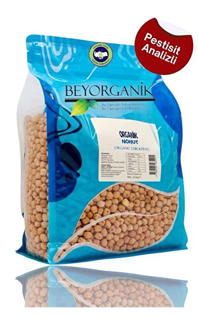 Organik Nohut 2,5kg (pestisit Ve Aflatoksin Analizli)