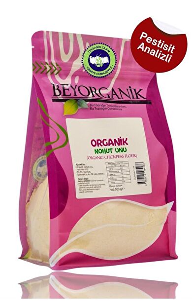 Organik Nohut Unu 500gr    (pestisit Ve Aflatoksin Analizli)