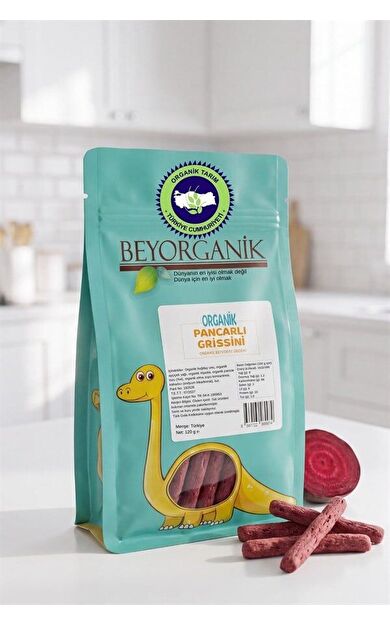 Organik Pancarlı Grissini 120gr