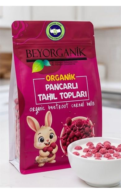 Organik Pancarlı Tahıl Topları 150gr