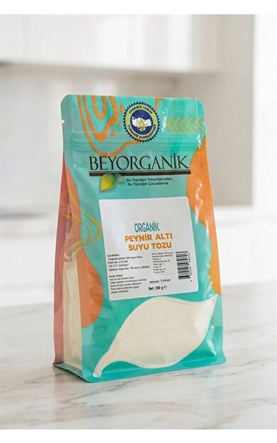 Organik Peynir Altı Suyu Tozu 200gr