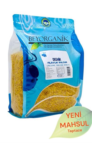 Organik Pilavlık Bulgur 2,5kg     (pestisit Ve Aflatoksin Analizli)