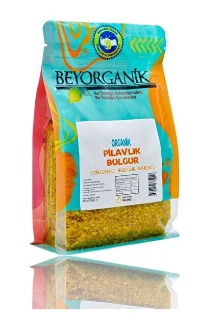 Organik Pilavlık Bulgur 500gr   (pestisit Ve Aflatoksin Analizli)
