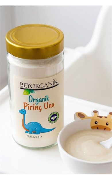 Organik Pirinç Unu 350gr (cam)