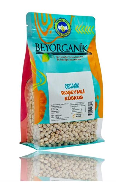 Organik Ruşeymli Kuskus 285gr +8ay     (pestisit Ve Aflatoksin Analizli)