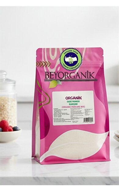 Organik Sade Pankek Karışımı 500gr  (pestisit Ve Aflatoksin Analizli)
