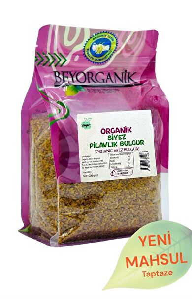 Organik Siyez Pilavlık Bulgur 1kg      (pestisit Ve Aflatoksin Analizli)