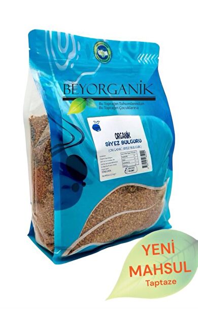Organik Siyez Pilavlık Bulgur 2,5kg  (pestisit Ve Aflatoksin Analizli)