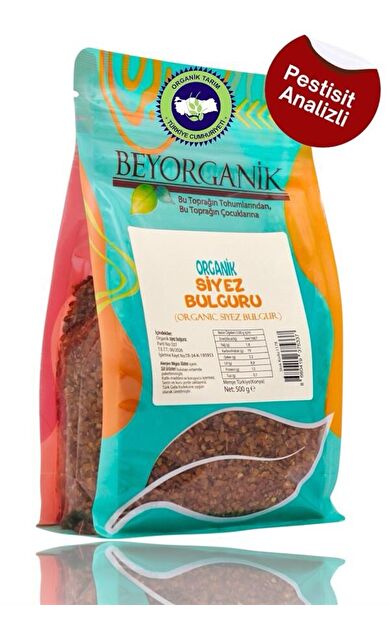 Organik Siyez Pilavlık Bulgur 500gr    (pestisit Ve Aflatoksin Analizli)