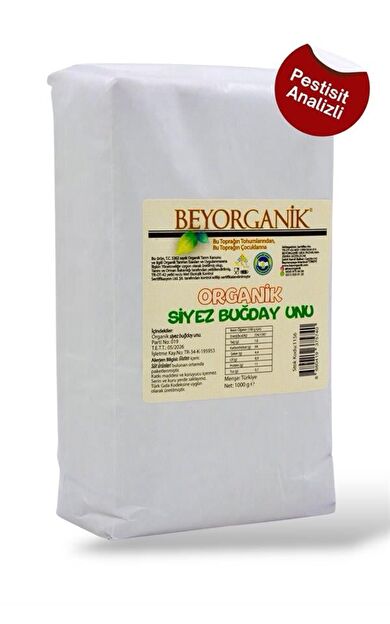 Organik Siyez Unu 1kg (pestisit Ve Aflatoksin Analizli)