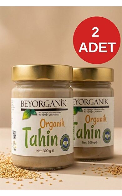 Organik Tahin 300gr 2'li (salmonella Ve Pestisit Analizli)