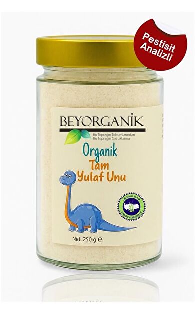 Organik Tam Yulaf Unu (cam) 250gr (pestisit Ve Aflatoksin Analizli)