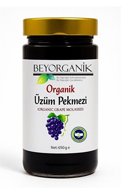 Organik Üzüm Pekmezi 650gr