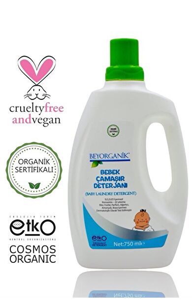Organik &amp; Vegan Bebek Çamaşır Deterjanı
