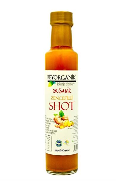 Organik Zencefilli Shot 250ml
