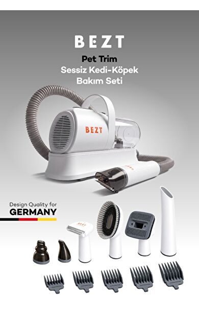 Bezt Pet Trim Sessiz Kedi Köpek Bakım Seti
