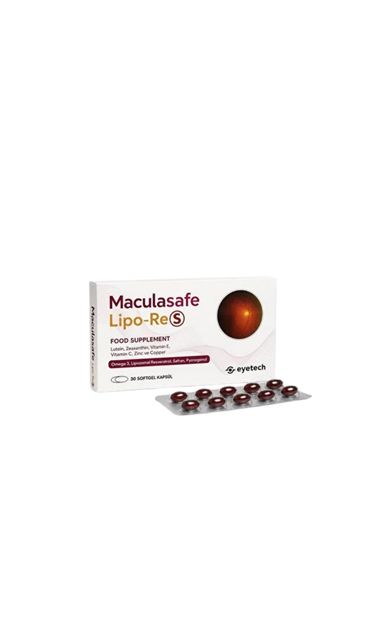 Eyetech Maculasafe Lipo-RE S 30 Kapsül