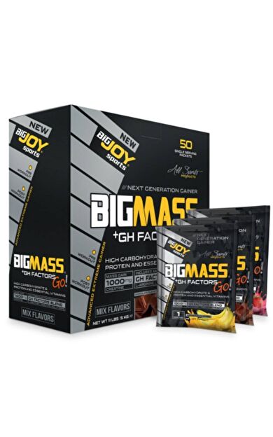 Bigjoy Sports Bigmass Gh Factors Go Mix Aroma 50 Servis Karbonhidrat Mass Gainer