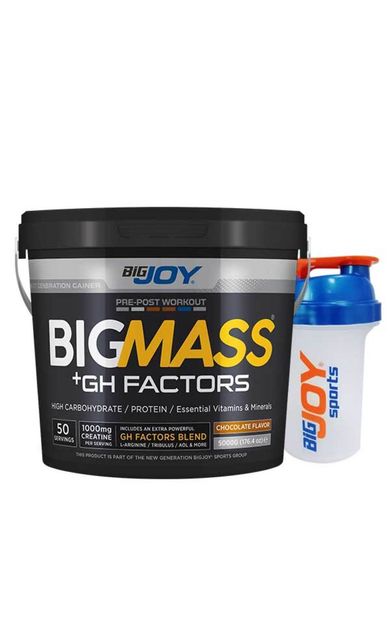 Bigjoy Sports Bigjoy Bigmass Çikolata Aromalı 5000 gr Mass Gainer Karbonhidrat Tozu