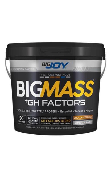 Bigjoy Sports Bigjoy Big Mass Gh Factors 5000 gr Çikolata Aromalı