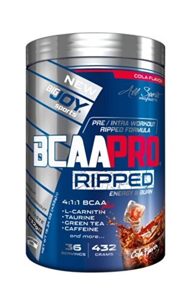 Bigjoy Sports Bcaa Pro 4:1:1 Ripped 432 gr Kola Aroma