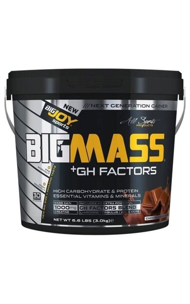 Bigjoy Sports Bigjoy Bigmass Mass Gainer Gh Factors 3000 Gr Karbonhidrat Tozu