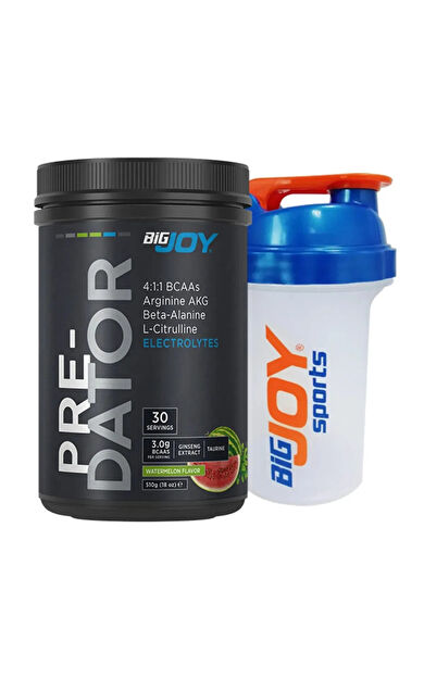 Bigjoy Sports Preworkout Predator Karpuz Aroma 510G 30 Servis Pre-Workout Advanced Blend