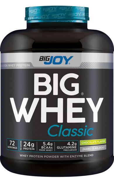 Bigjoy Sports Bigwhey Whey Protein Tozu Klasik Serisi Çikolatalı 2376 Gr 72 Servis