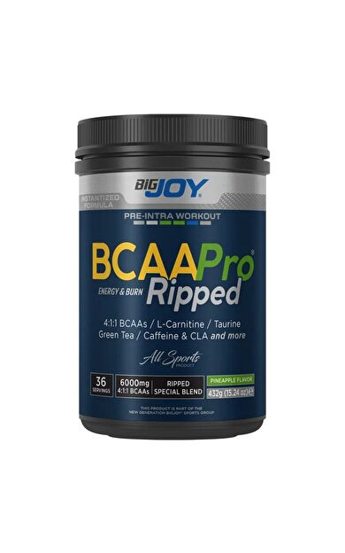 Bigjoy Sports Amino Asit Bcaa Pro Ripped Ananas Aroma 432G 36 Servis