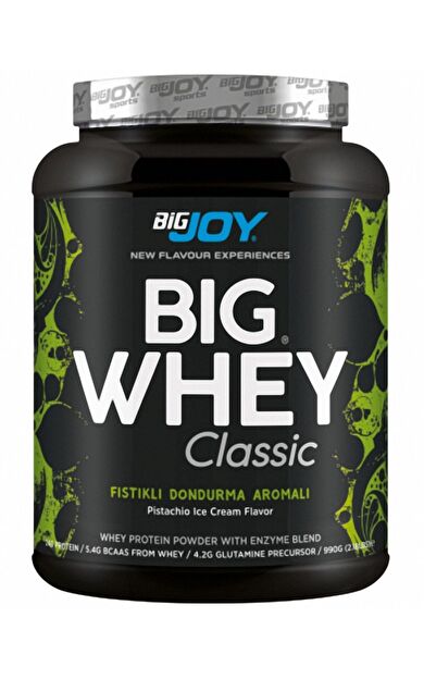Bigjoy Sports Bigwhey Whey Protein Classic Antep Fistikli Dondurma Aromalı 990 Gr