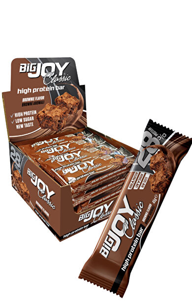 Bigjoy Sports Classic High Protein Bar Brownei 45G×16 Adet