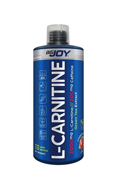Bigjoy Sports L-Karnitin Çilek Aromalı 1000 Ml L-Carnitine (L-Karnitin 2000 Mg / Servis)